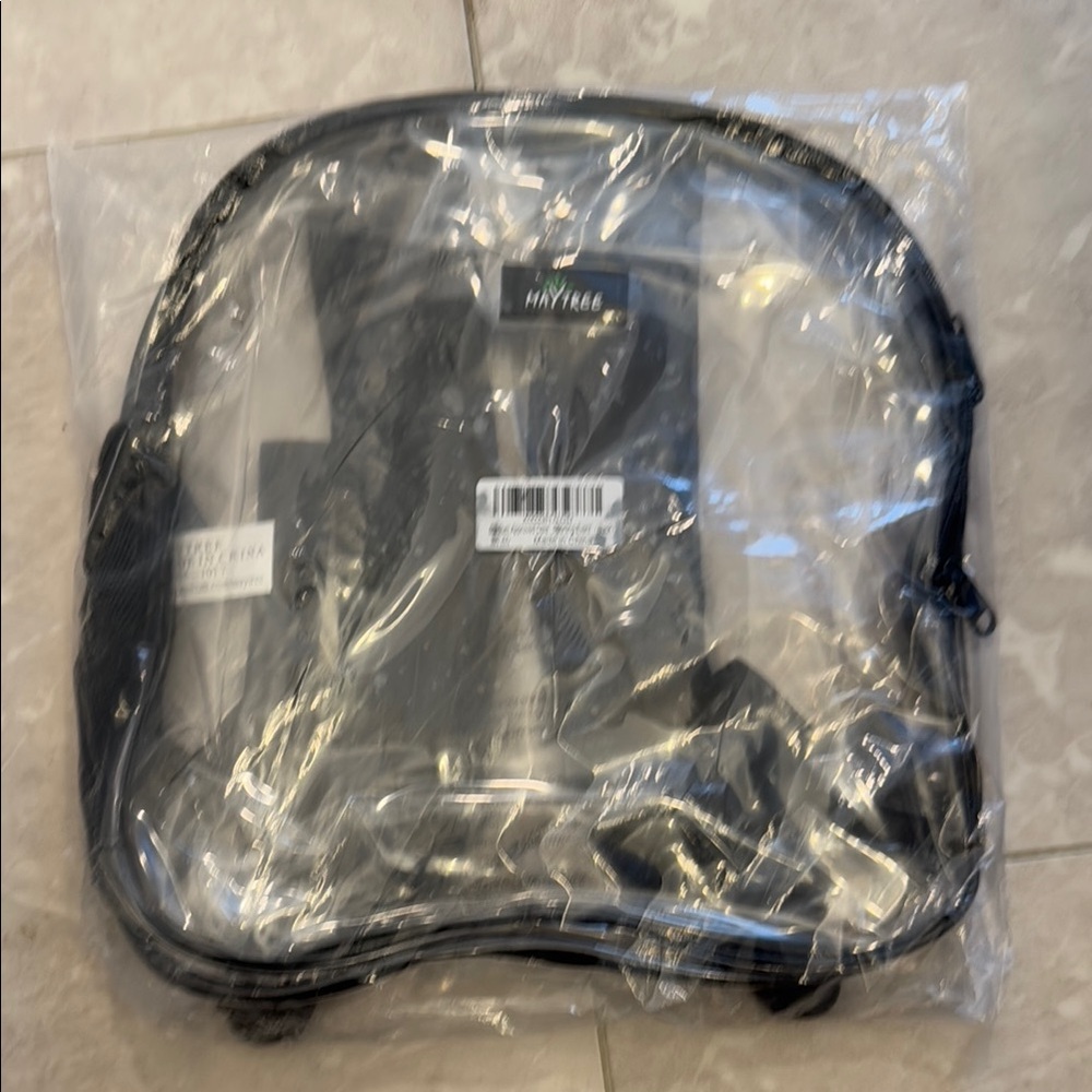 Maytree Clear Backpack - Black Trim